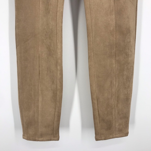 NWT BlankNYC faux suede tan pants leggings size26 - Picture 8 of 9